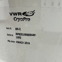 VWR BR-2 CryPro Storage System image 3